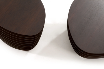 REA - Triangular wooden coffee table by Tonin Casa - view 3